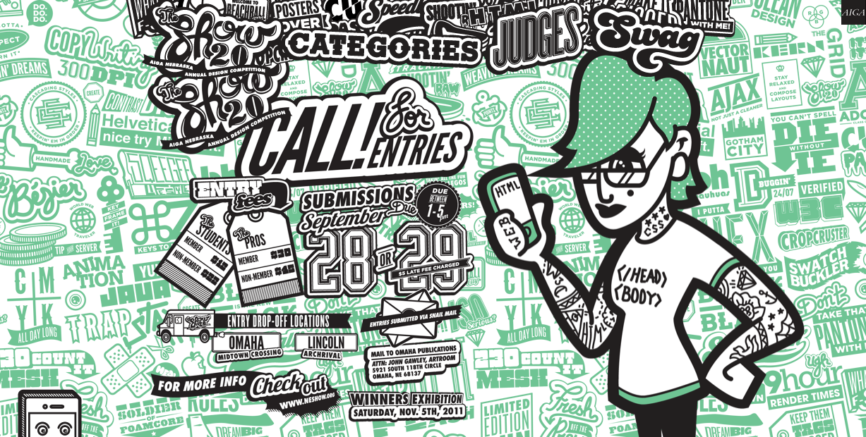 AIGA Nebraska Presents The Show 20